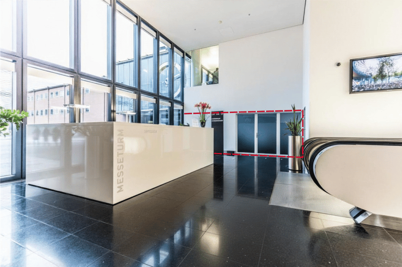 Erdgeschoss Showroom / Gewerbefläche im Messeturm (3)