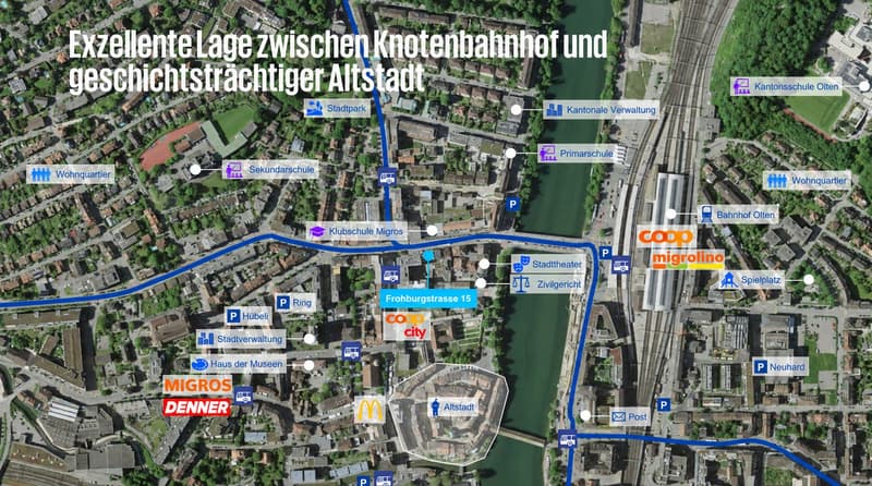 Ausgebaute Bürofläche am Knotenbahnhof Olten (4)