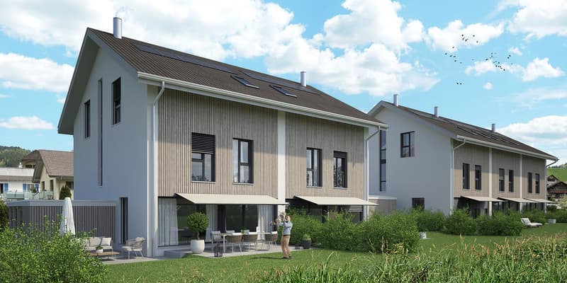 Modernes Doppeleinfamilienhaus in Wasen im Emmental (1)
