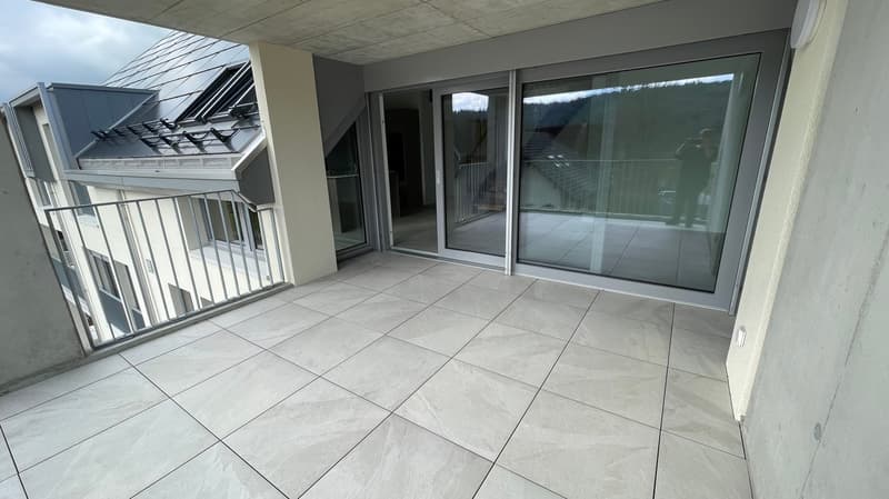 Balkon gedeckt