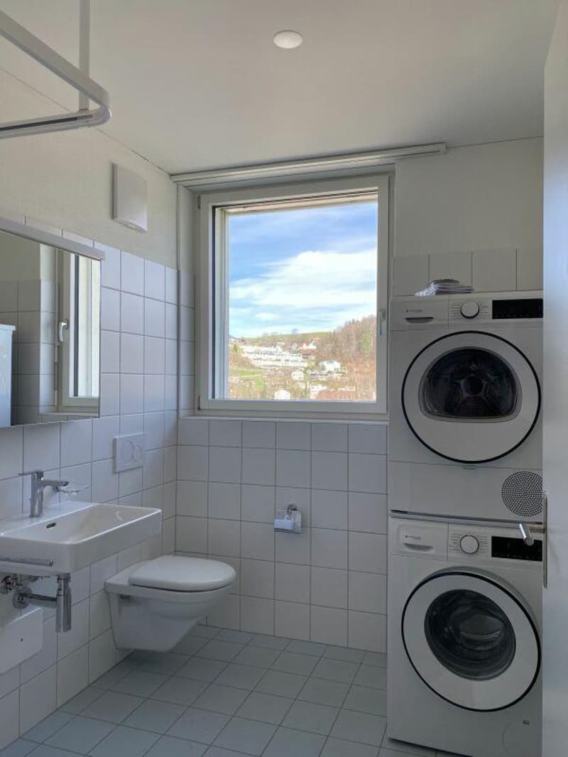 Modern family apartment above the roofs of Burgdorf (6)