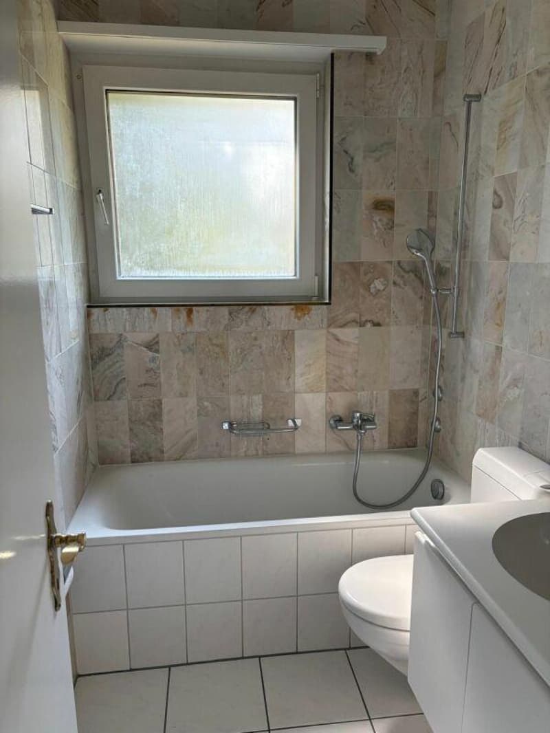 Badezimmer aus anderer Perspektive