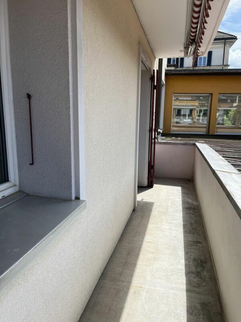 Balkon mit Zugang vom Schlafzimmer