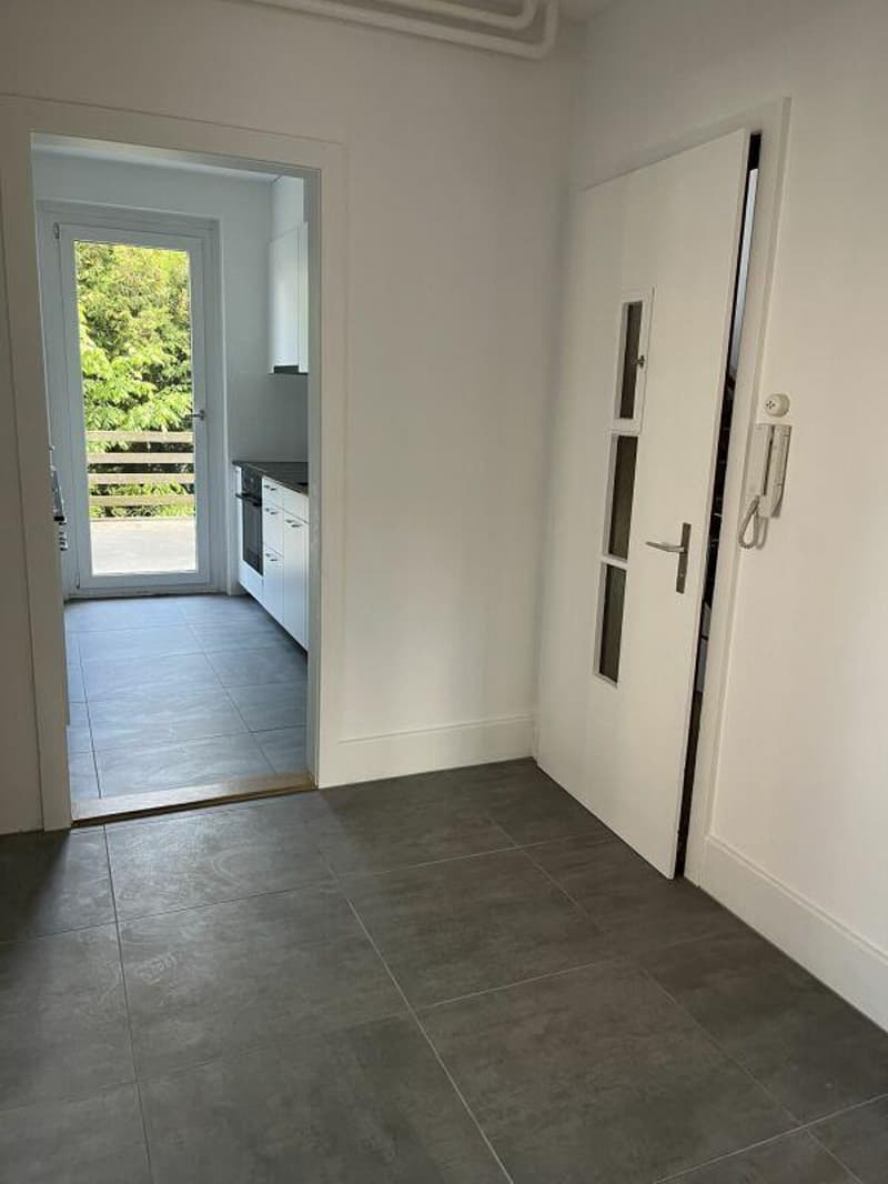 Entrée mit Gegensprechanlage