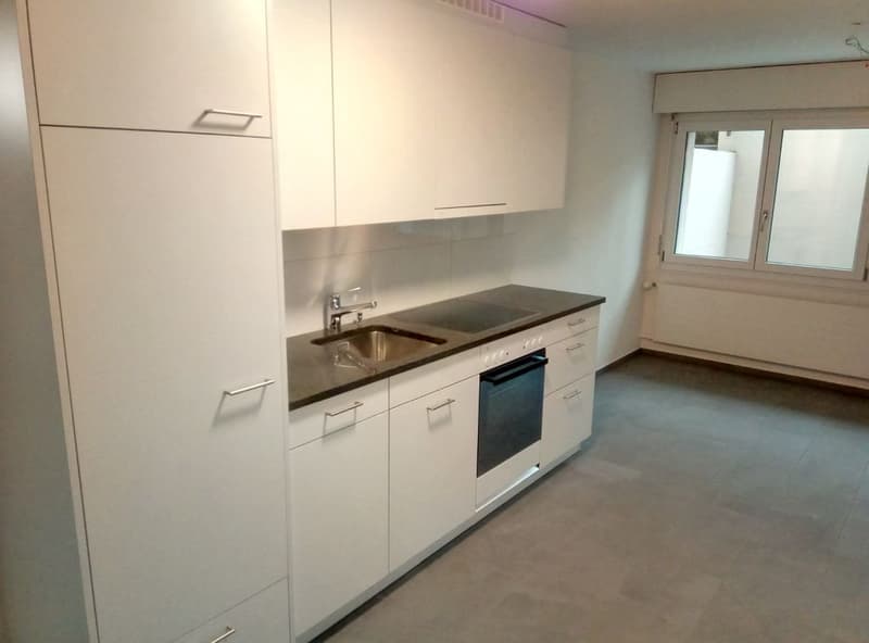 1 1/2-Zimmerwohnung im Sous-sol (2)
