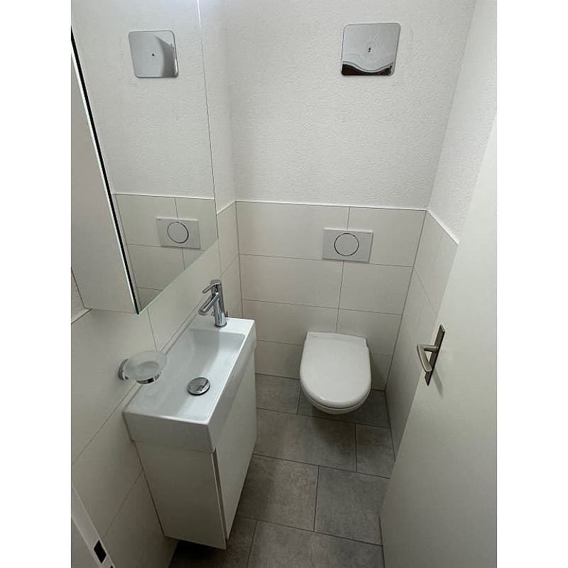 3 1/2 Zimmerwohnung, Parterre links (10)