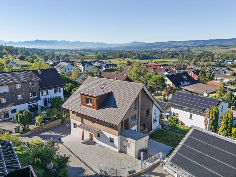 Ein Neubau-Einfamilienhaus, das Geschichte und Zukunft vereint (1)