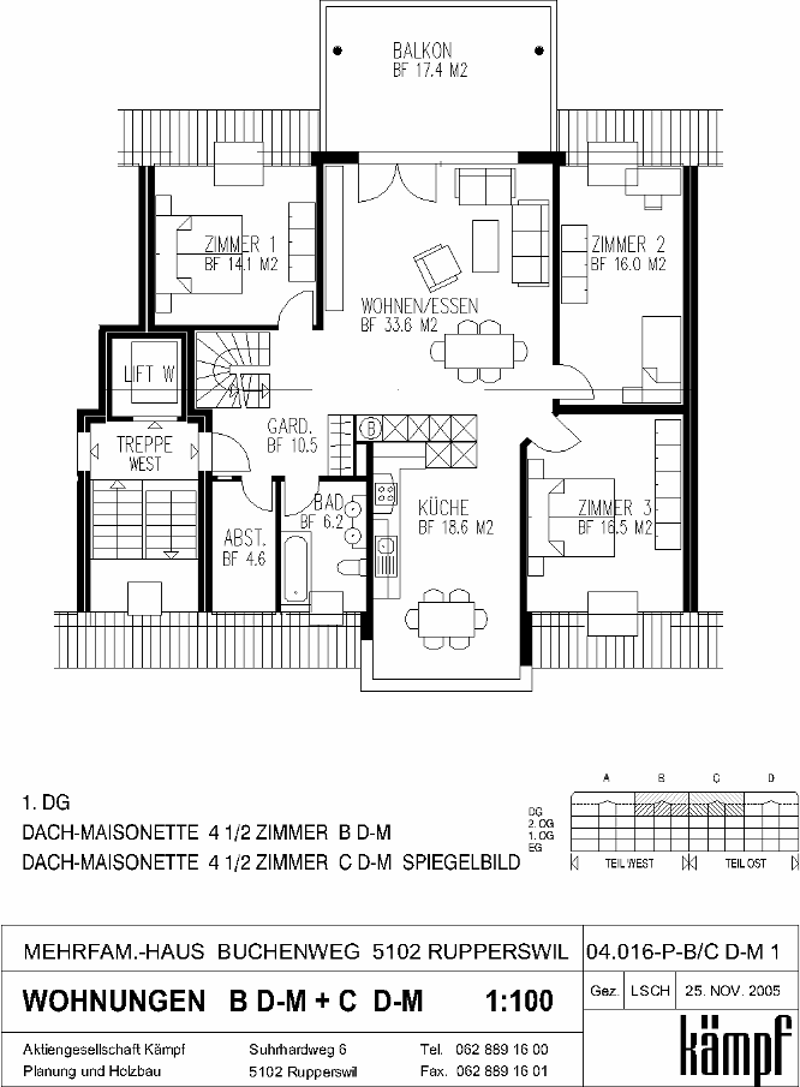Ampio appartamento mansardato di 5½ locali (10)