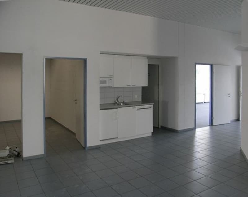 Vom Sekretariat ins Archiv, Einbauküche