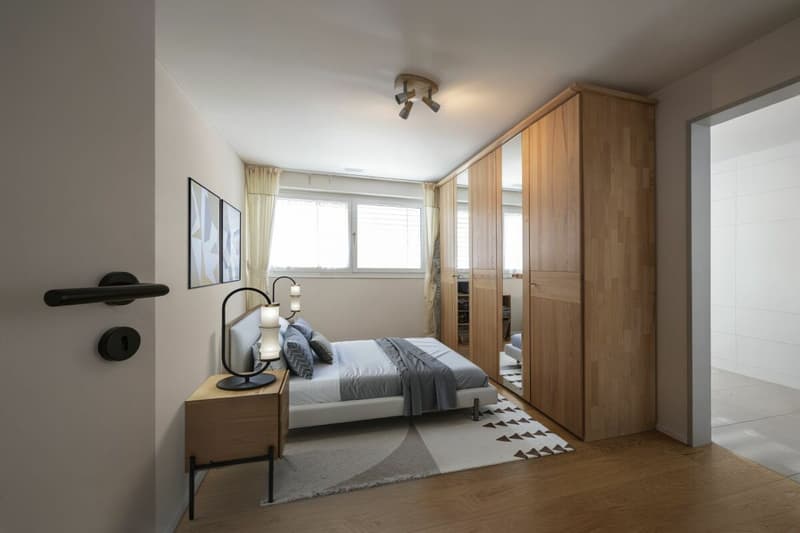Moderne 3.5 Zimmer Wohnung mit grossem Balkon in Künten (5)