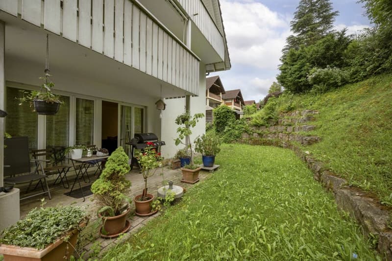 3.5 Room Garden Apartment in Tägerig (9)