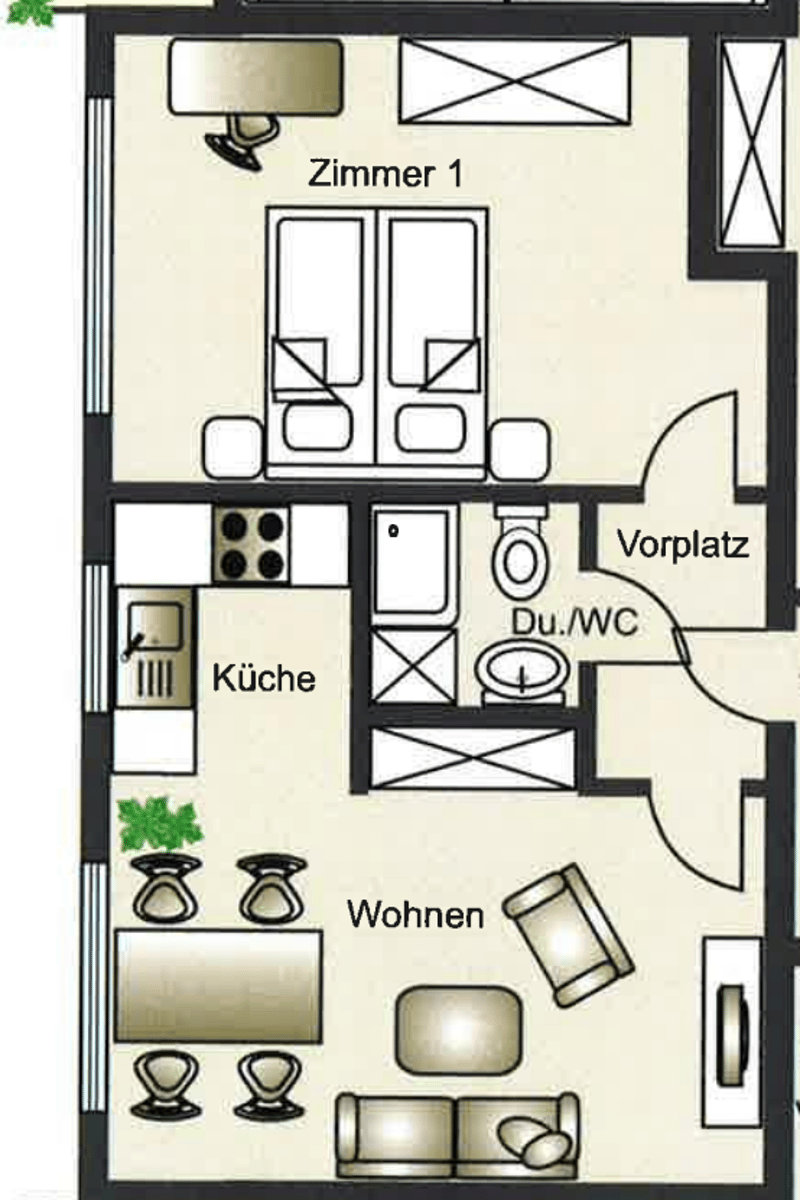Grundrissplan