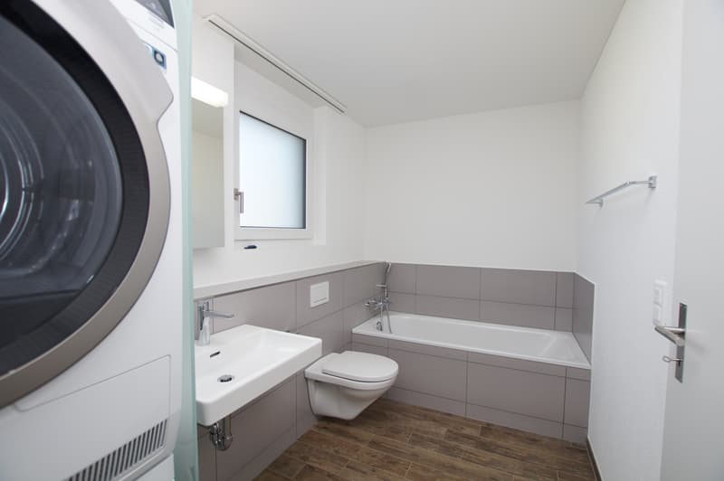 Badezimmer mit Badewanne