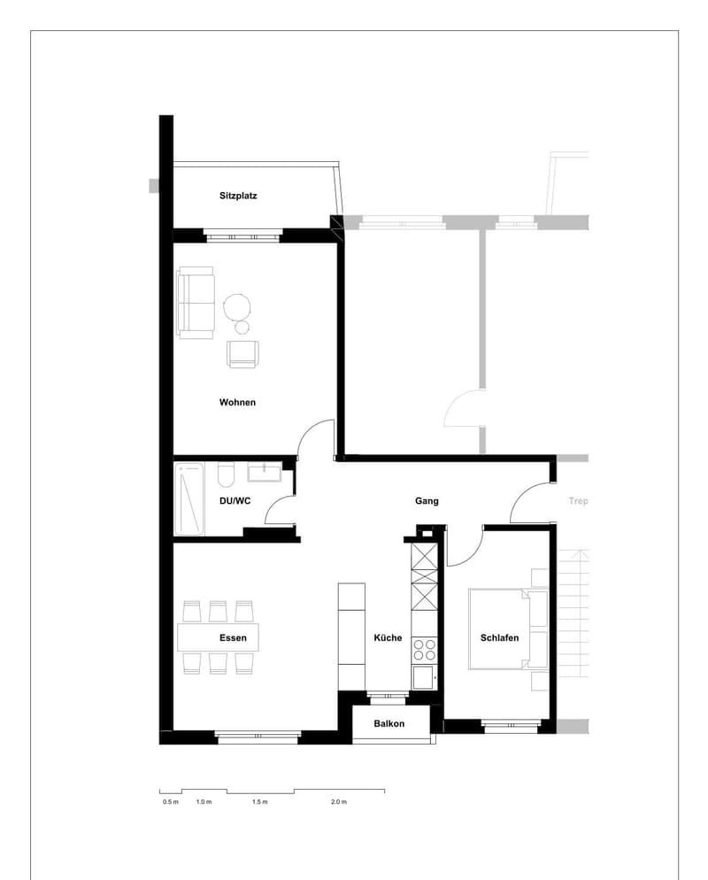 Hochwertig ausgebaute 3½-Zimmerwohnung mit grosser Gartenterrasse an zentraler Lage in Bern (8)