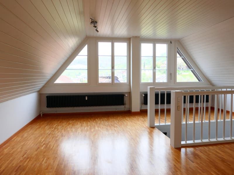 Bureau/atelier original avec une vue magnifique dans une maison de 2 familles attrayante au centre du village (2)