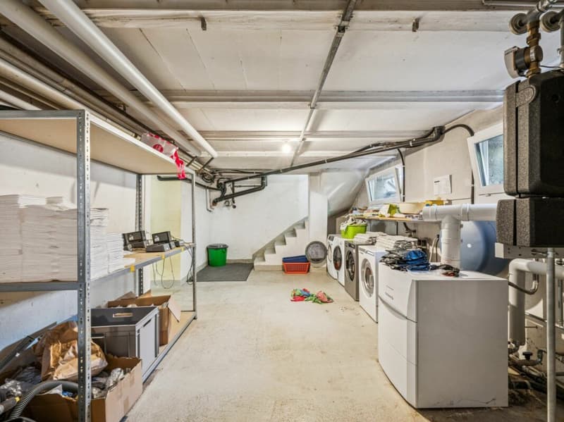 Mehrfamilienhaus mit Gewerberäumen, Garagen - Wohnen und Arbeiten am selben Ort, vielseitiges Renditeobjekt mit Entwicklungspotential. (28)
