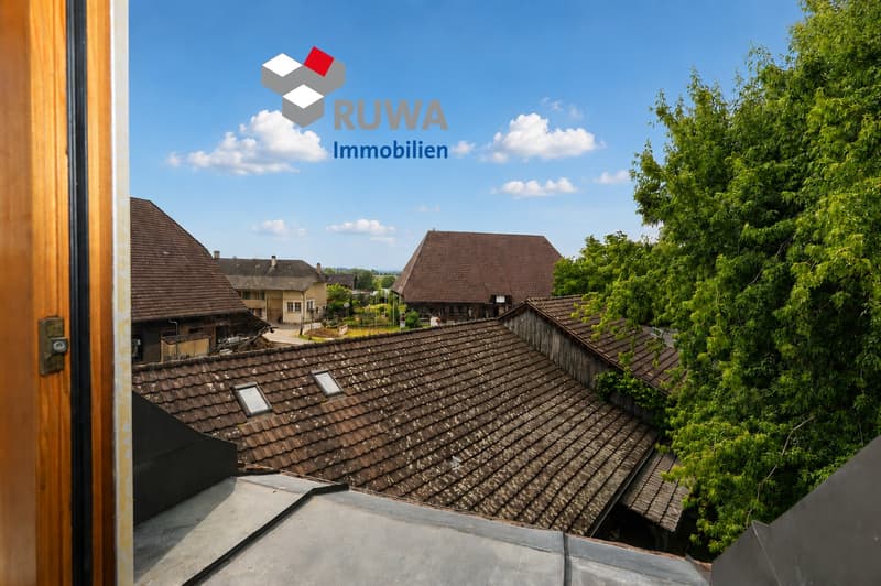 3.5 room attic apartment with gallery and panoramic view in Ersigen... (19)