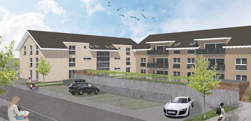 Moderne 4.5-Zimmer-Wohnung in Wynigen – Neubau (1)
