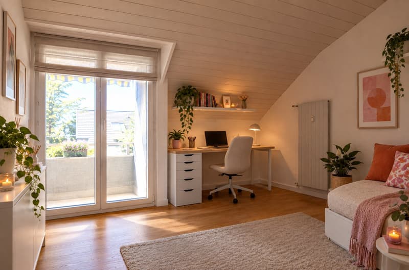 Frisch renovierte 3.5 Zimmer Wohnung an ruhiger und zentraler Lage in Ersigen zu vermieten (3)