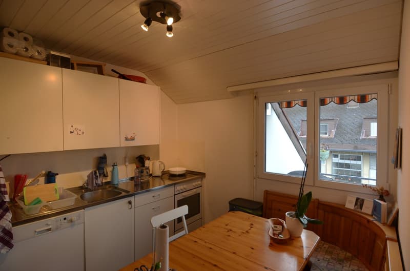 Preiswerte Dachwohnung mit Terrasse (2)