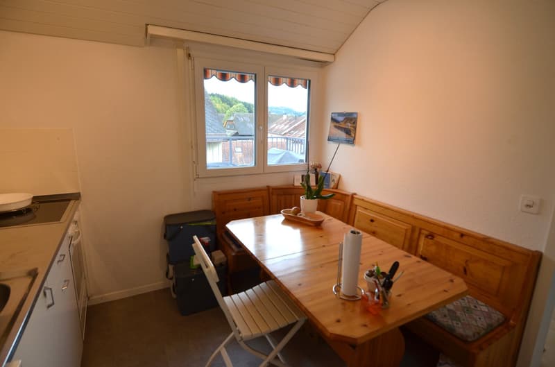 Preiswerte Dachwohnung mit Terrasse (3)