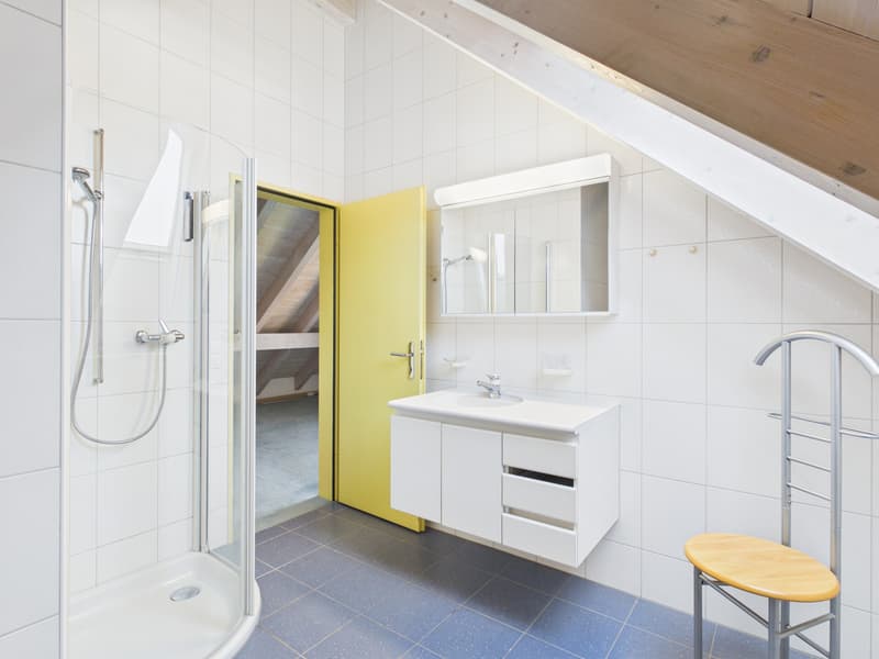 Dusche Dachgeschoss