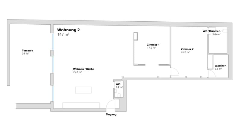 Grundriss Wohnung
