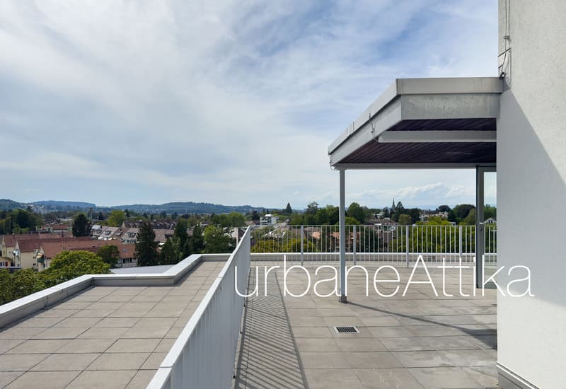 Dachterrasse mit Weitsicht