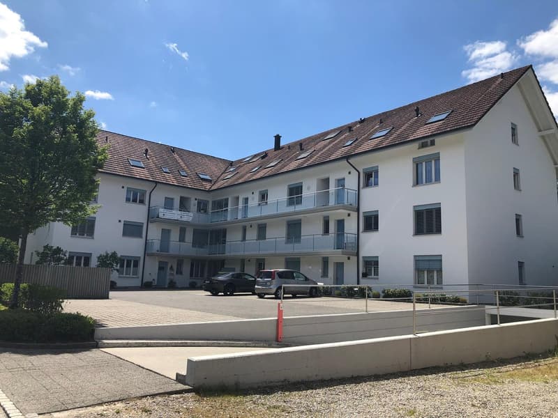 Charming 3.5-room attic apartment with fireplace and balcony (2)