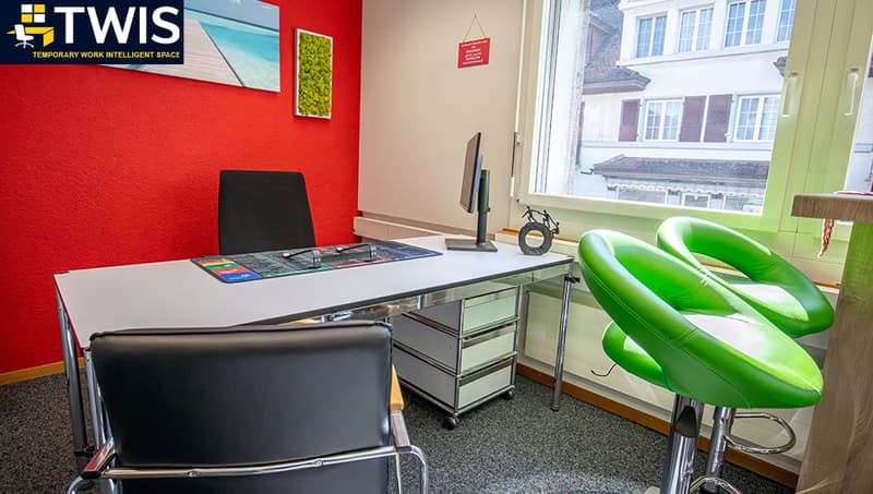 Ruhiger Büroplatz für 1–2 Personen – flexibel buchbar (Tag/Woche/Monat) (8)