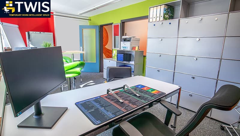 Ruhiger Büroplatz für 1–2 Personen – flexibel buchbar (Tag/Woche/Monat) (10)