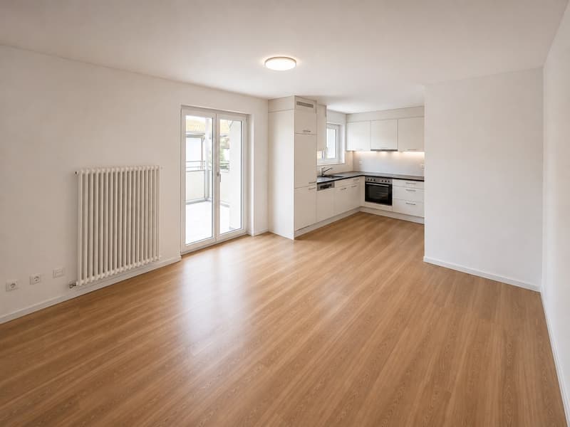 Helle 2-Zimmer-Wohnung mit Balkon in Schafisheim (2)