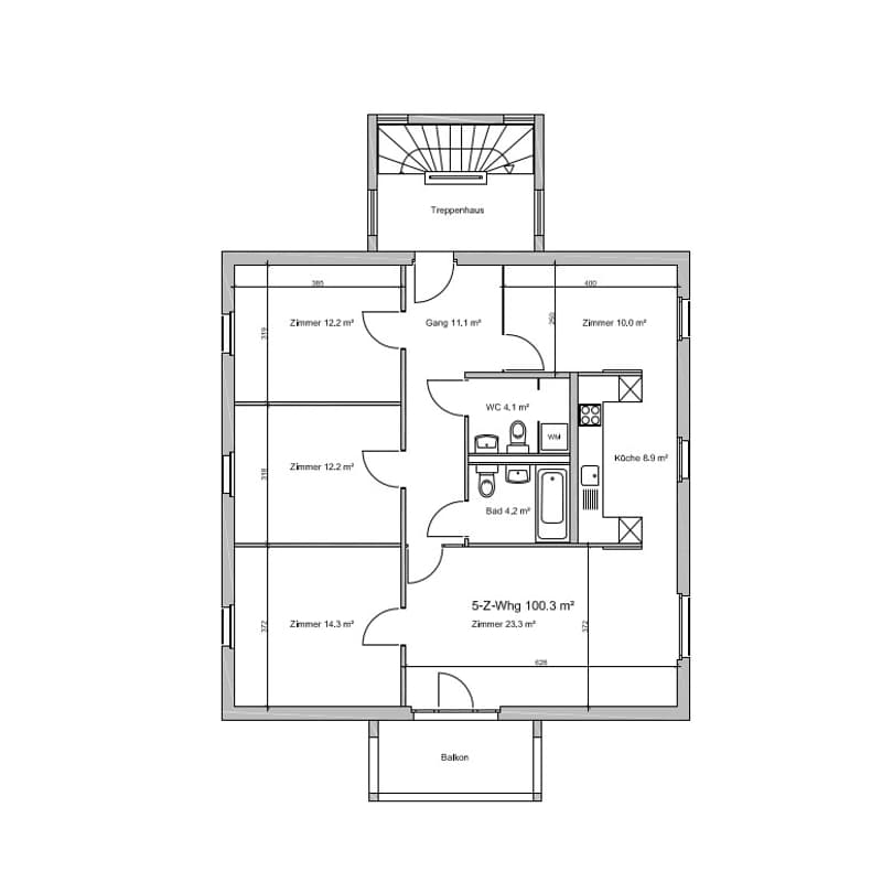 Grundrissplan
