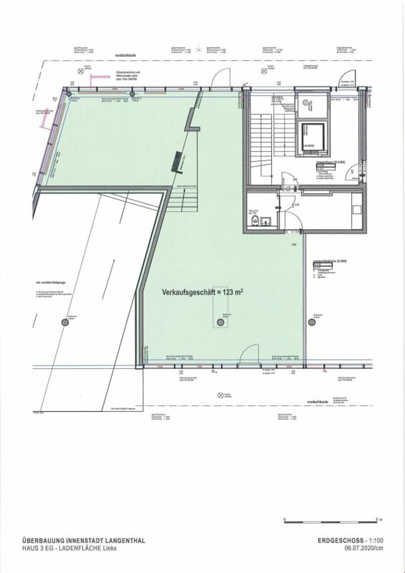 Sottolocatario per locale commerciale (125m2) nello sviluppo "Innenstadt" nel centro di Langenthal ricercato (9)