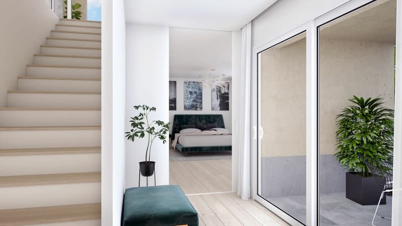 Appartamento duplex esclusivo 4.5 locali con carattere di casa (2)