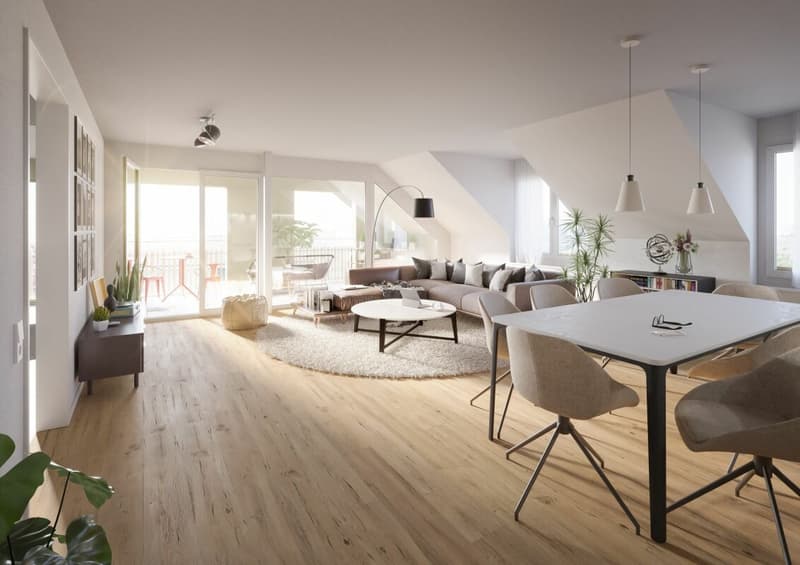 New building Madiswil: 4.5-room owner-occupied apartment with spacious garden (4)