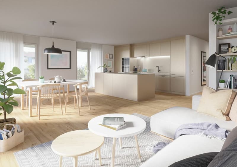 Space for your everyday life: 3.5-room owner-occupied apartment in Madiswil (1)