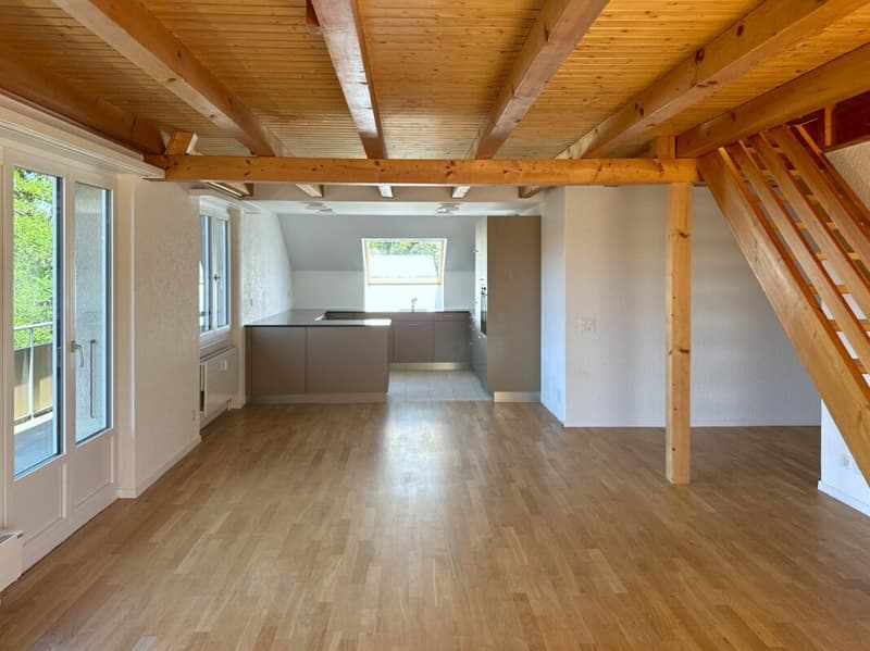 Renovated 4 1/2-room attic apartment with gallery (2)