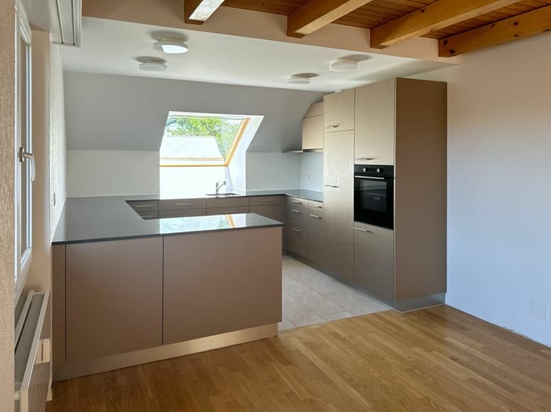 Renovated 4 1/2-room attic apartment with gallery (1)
