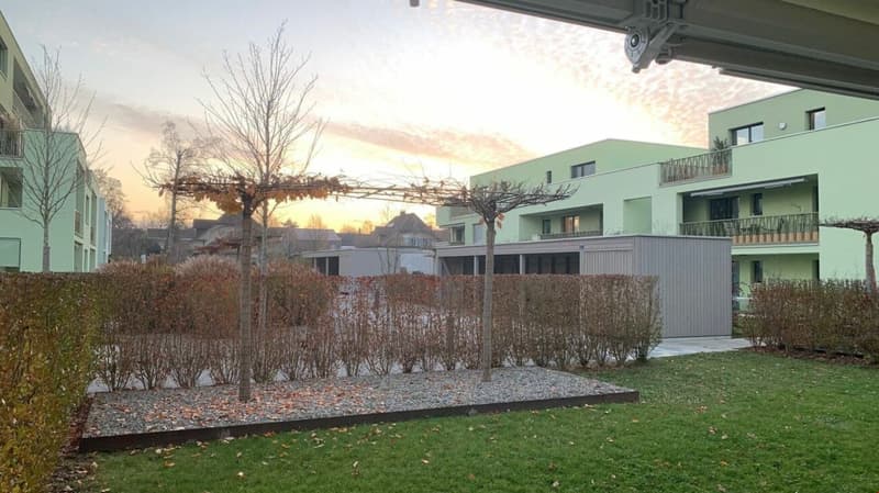 Appartamento di 3,5 locali al piano terra nel complesso residenziale Blumenau (1)