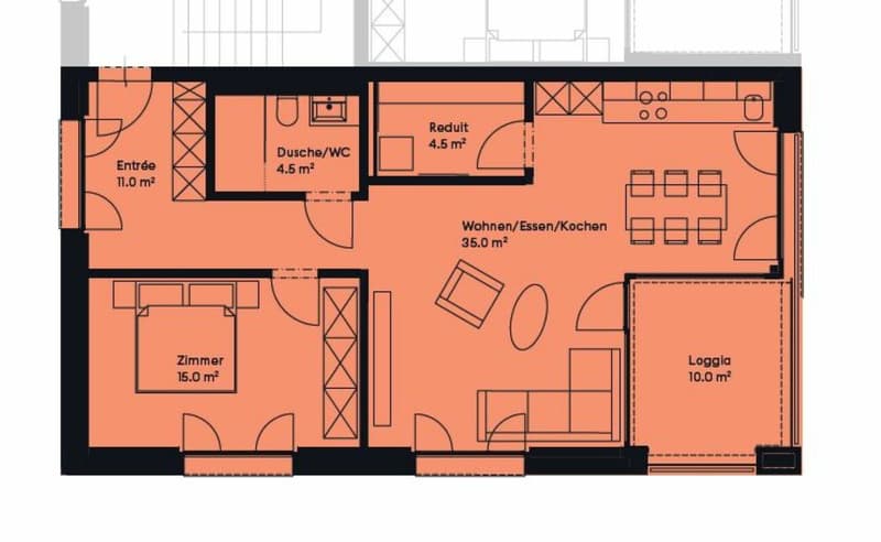 Appartement 2.5 pièces tout à fait moderne à proximité immédiate de la gare (10)
