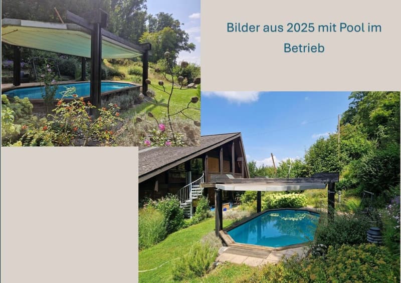 7.5-Zimmer-Wohnerlebnis mit Galerie, Lift und Pool am Waldrand (26)