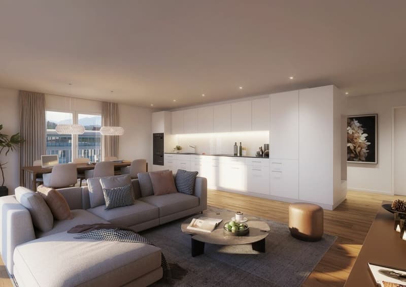 UrbanBlick Roggwil: Moderne 4.5-Zimmer-Attika-Eigentumswohnung im Neubau (4)