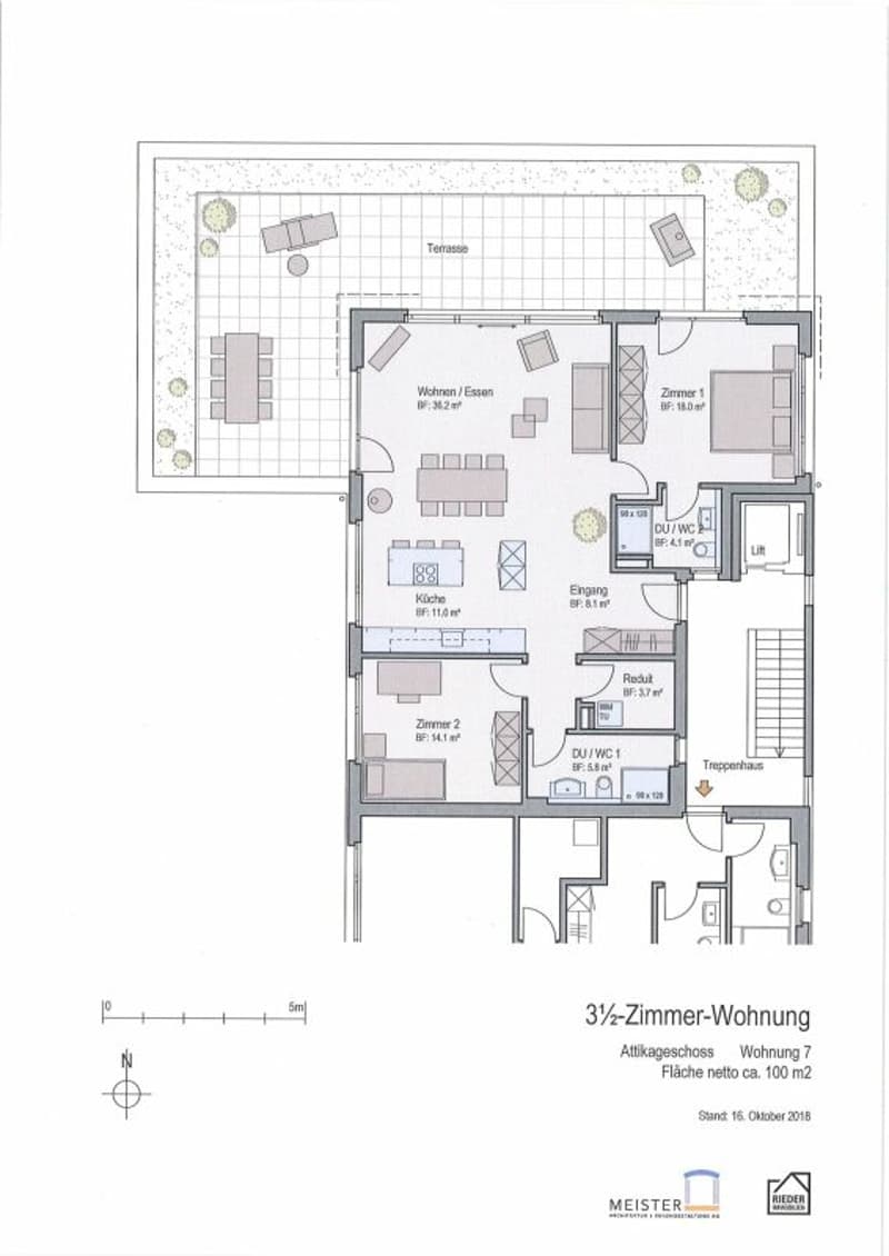 Sensationelle 3 1/2-Zimmerwohnung-Attika (10)