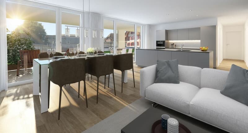4.5 Zimmerwohnung im Erdgeschoss (3)