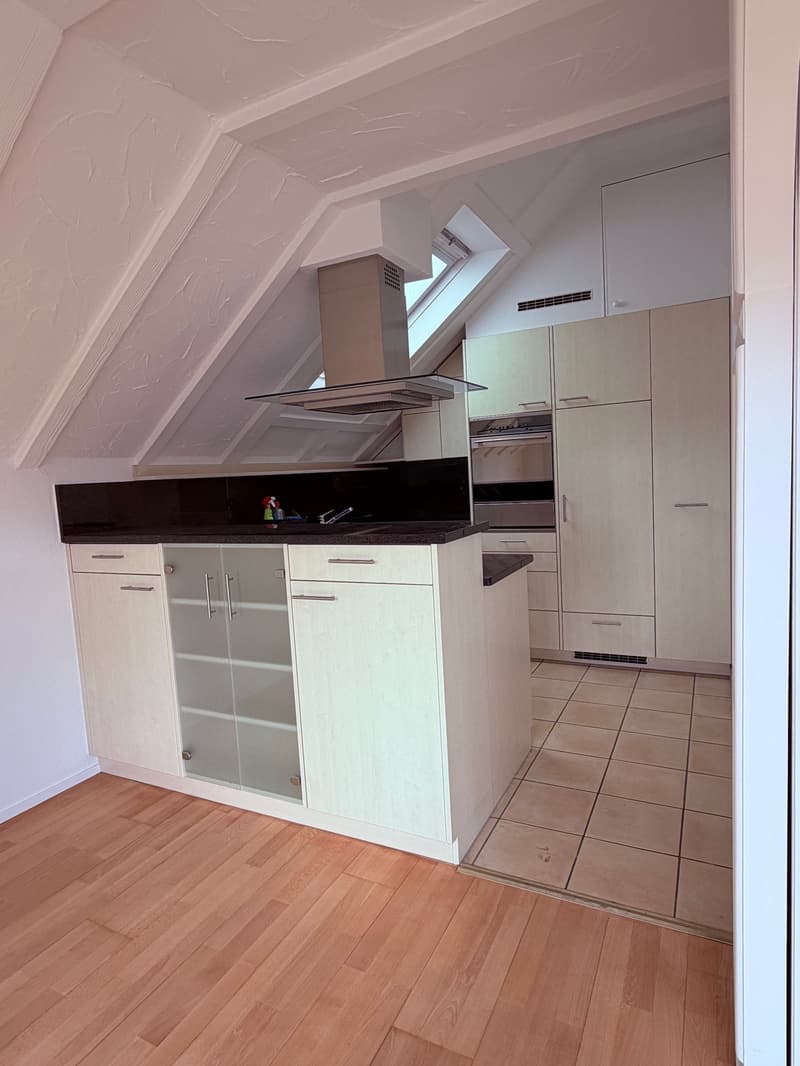 Bright 3-room attic apartment with direct lift access (11)