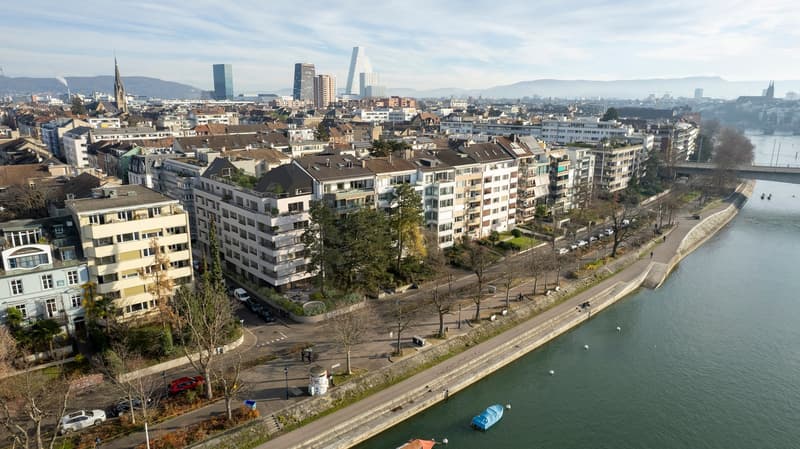 Your 2.5 room apartment directly on the Rhine (1)