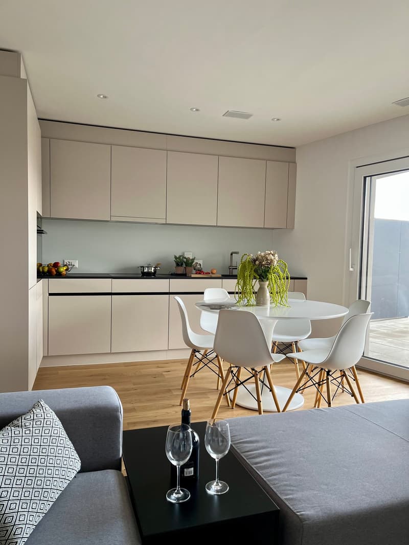 Neubau (2025): 5.5 Zimmer Maisonette - Wohnung mit grosser Terrasse und Aussicht auf Basel (5)