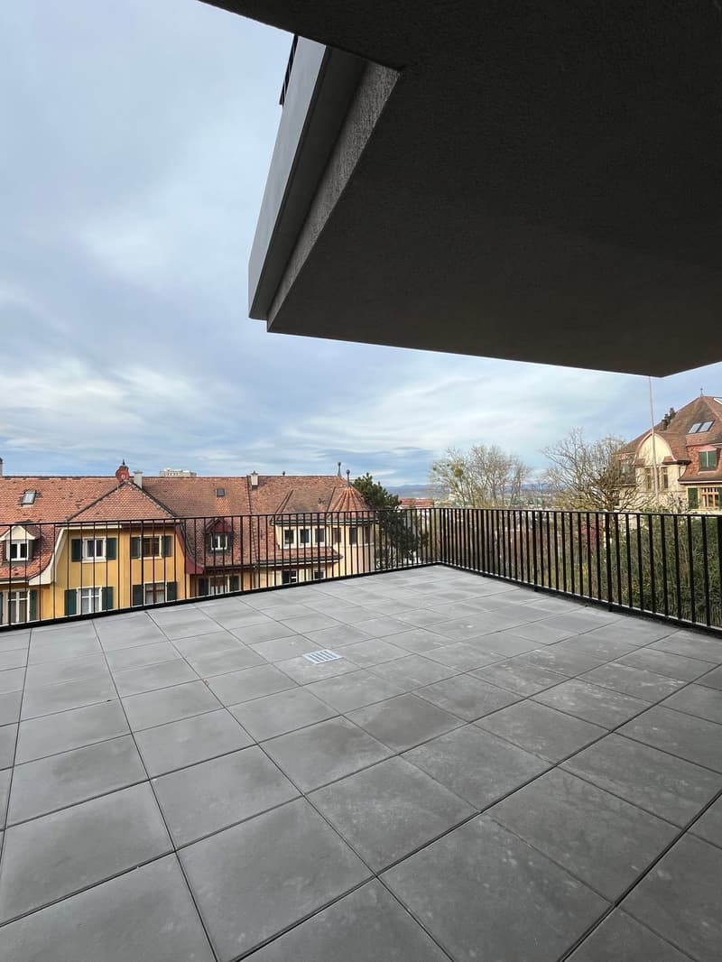 Neubau (2025): 5.5 Zimmer Maisonette - Wohnung mit grosser Terrasse und Aussicht auf Basel (9)