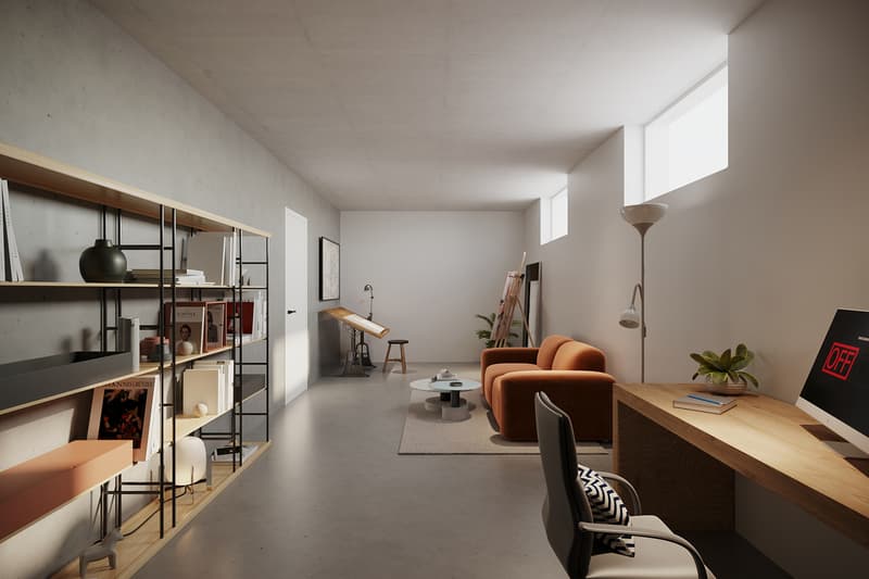 Appartement de jardin attractif avec grande pièce polyvalente (6)